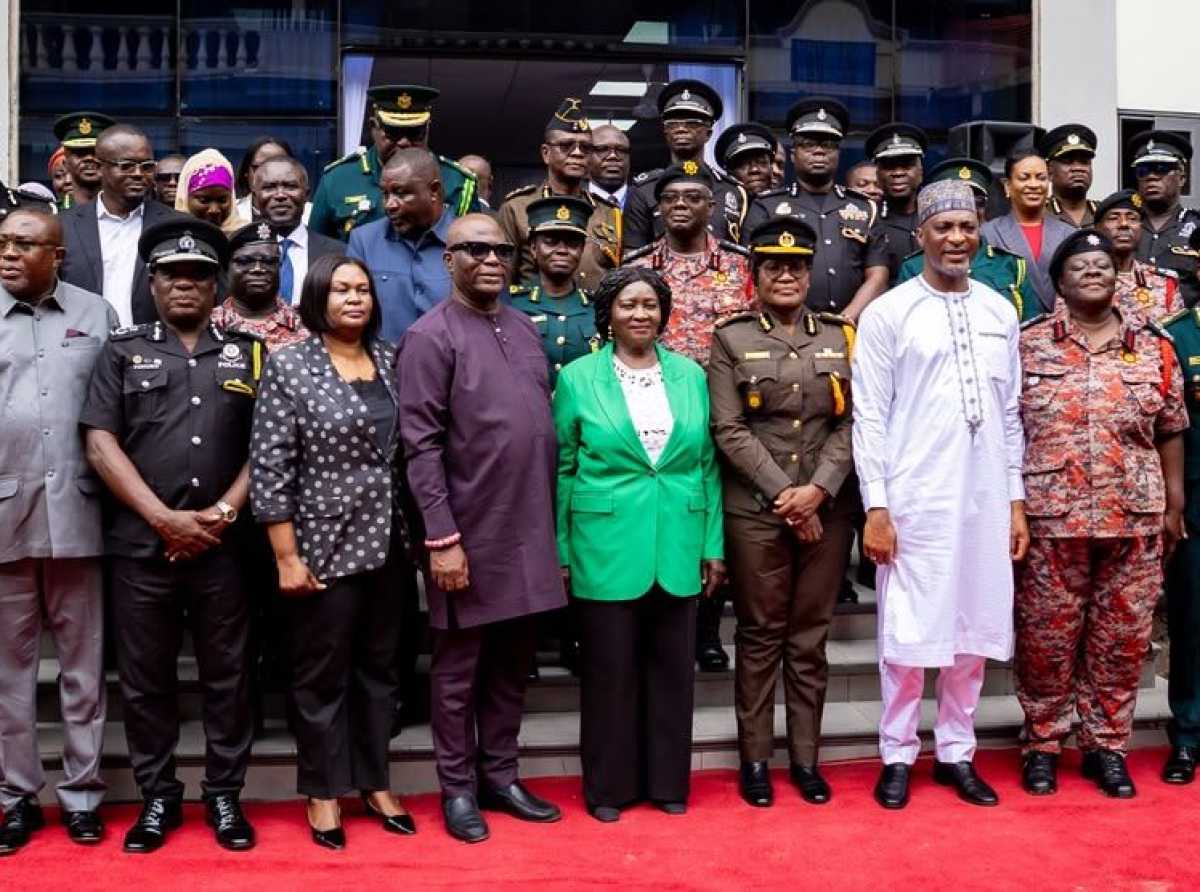 Interior Minister briefs Veep Opoku-Agyemang on major security reforms
